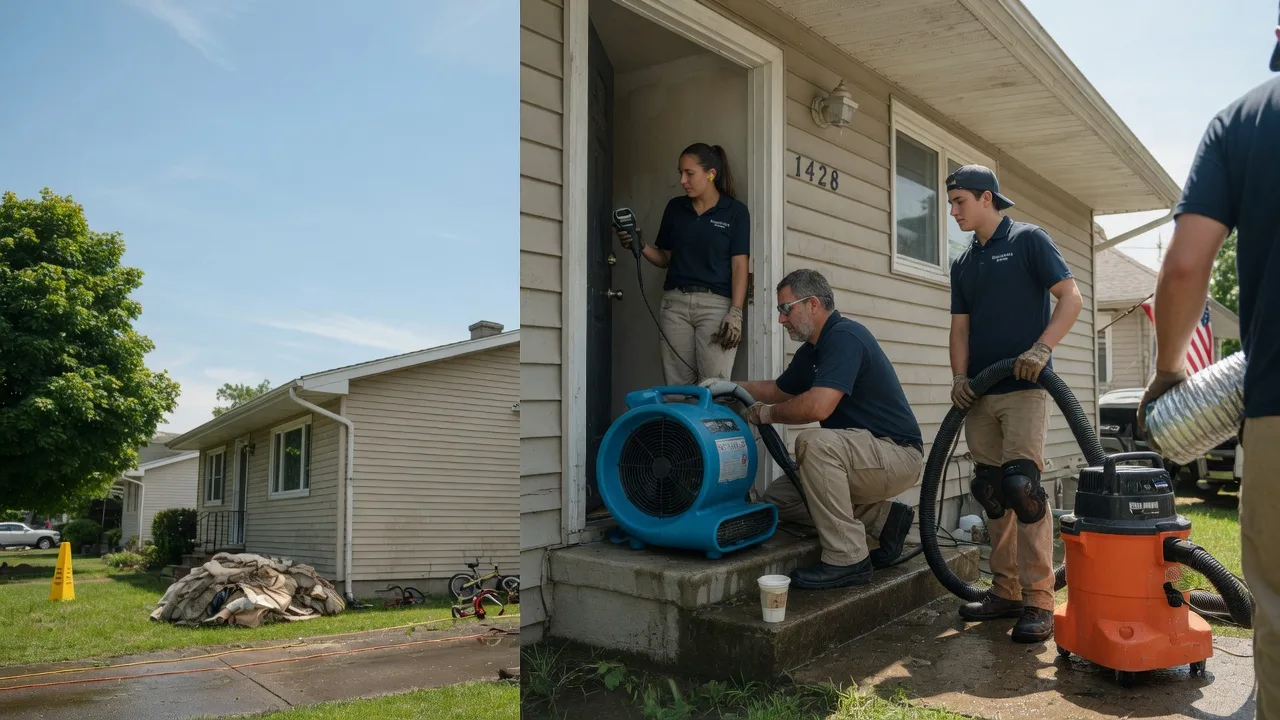 Water Damage Restoration in Russiaville, IN near me